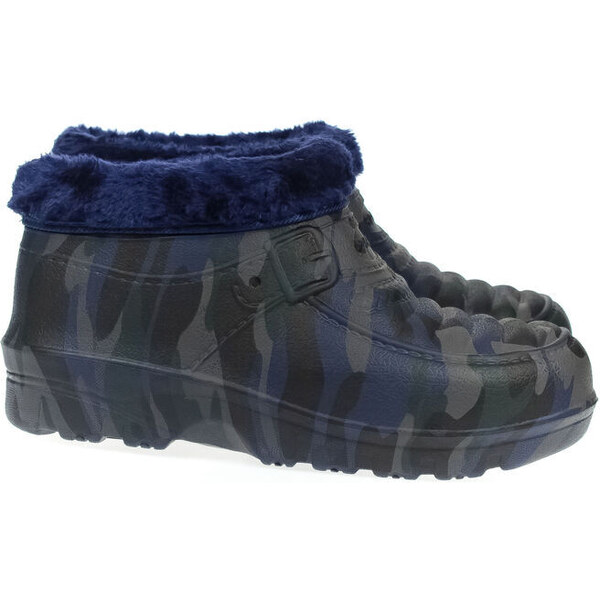 JOHN-C Zateplené sivé gumené poltopánky UNI ARMYS 36-41 47334320