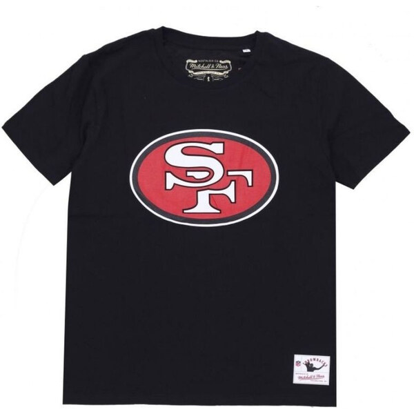 Mitchell & Ness NFL Team Logo Tee San Francisco M 49ERSS BMTRINTL1053 49783370
