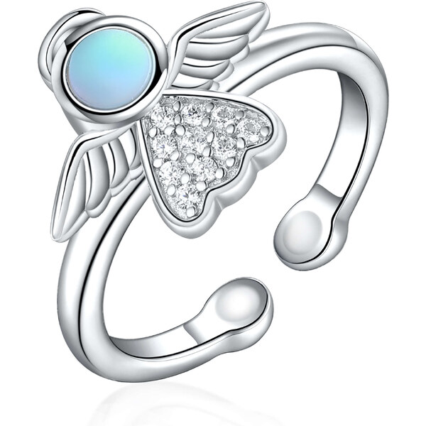 Olivie Strieborný detský prsteň MESAČNÝ ANJEL 8129 47359720
