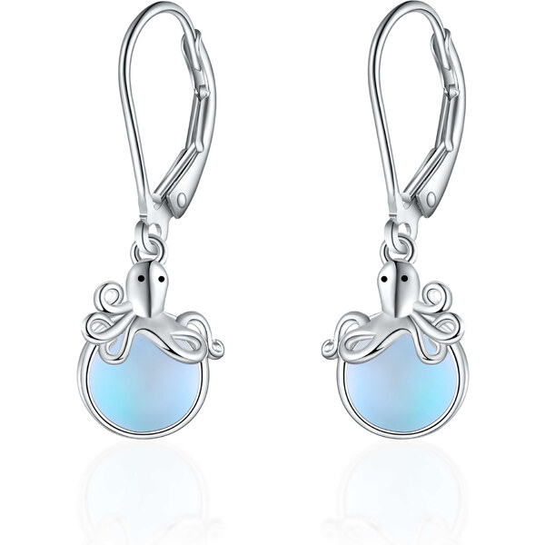 Olivie Strieborné náušnice MESAČNÉ CHOBOTNICE 8153 47375242