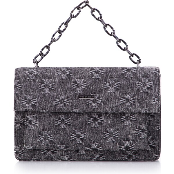 Dámska riflová crossbody kabelka Wittchen s monogramom 97-4Y-212-8 66065359