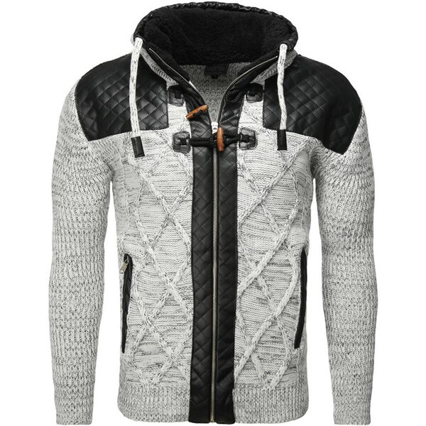 CARISMA sveter pánsky 7293 s kapucňou 492898