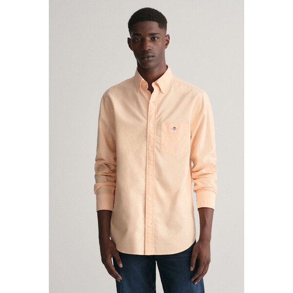 KOŠEĽA GANT REG OXFORD SHIRT CORAL APRICOT 47444965