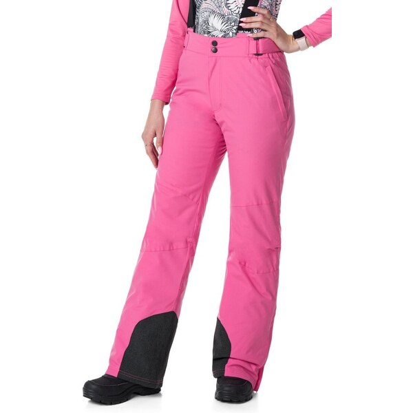 Dámske lyžiarske nohavice Kilpi ELARE-W ružová 35907809