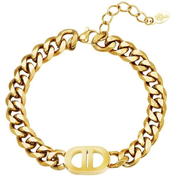 Ligot Pozlatený náramok z chirurgickej ocele 47457557