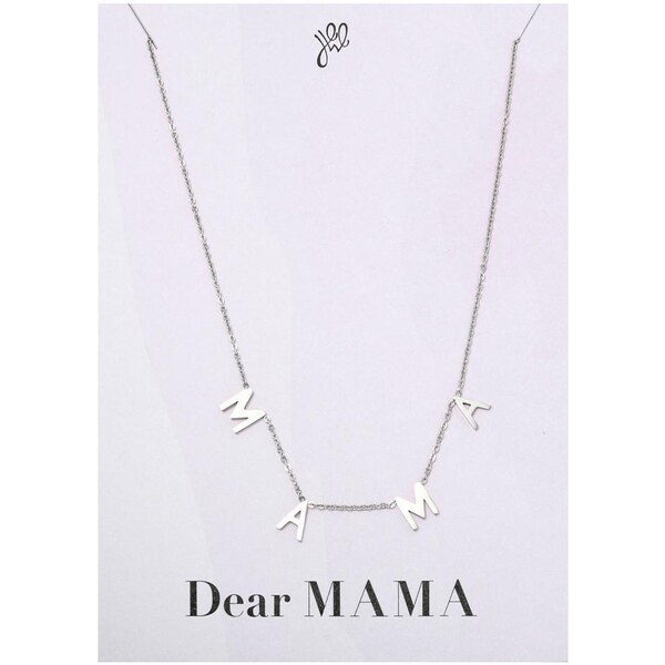 Ligot Náhrdelník z chirurgickej ocele MAMA 47457601