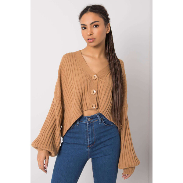 Glara Moderné svetrové bolerko s gombíkmi 47459760