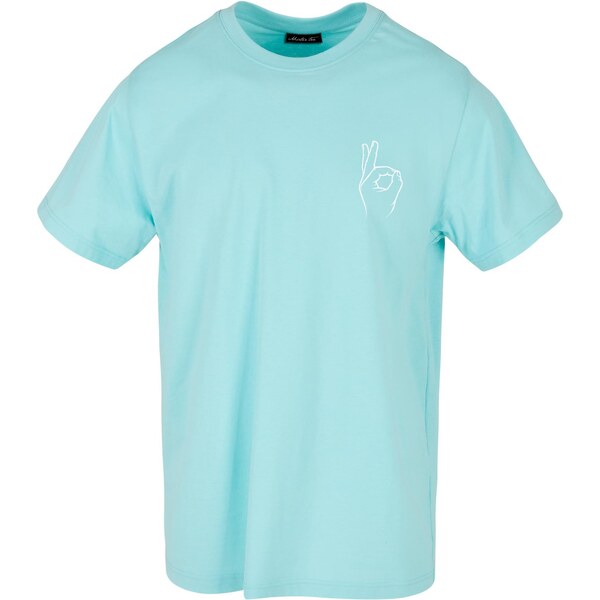 Mister Tee Easy Sign Tee berylblue 53911288