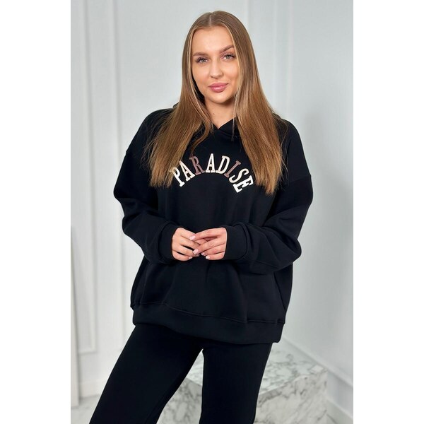 MladaModa Bavlnená tepláková súprava s vyšívaným nápisom Paradise 46952286