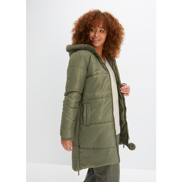 bonprix Parka bunda, farba zelená 47086148