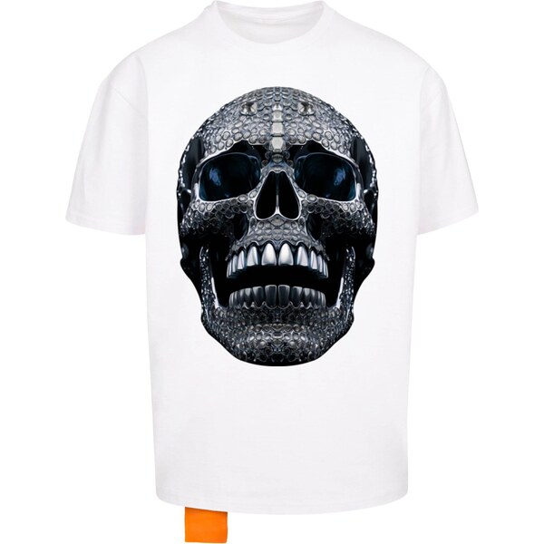 Forgotten Faces Tričko Diamond Skull modrá / sivá / čierna / biela 65868866