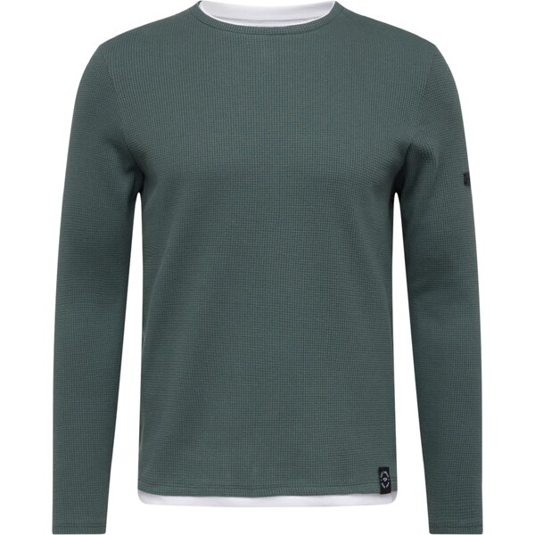 Key Largo Sveter STEFANO tmavozelená / biela 48806426