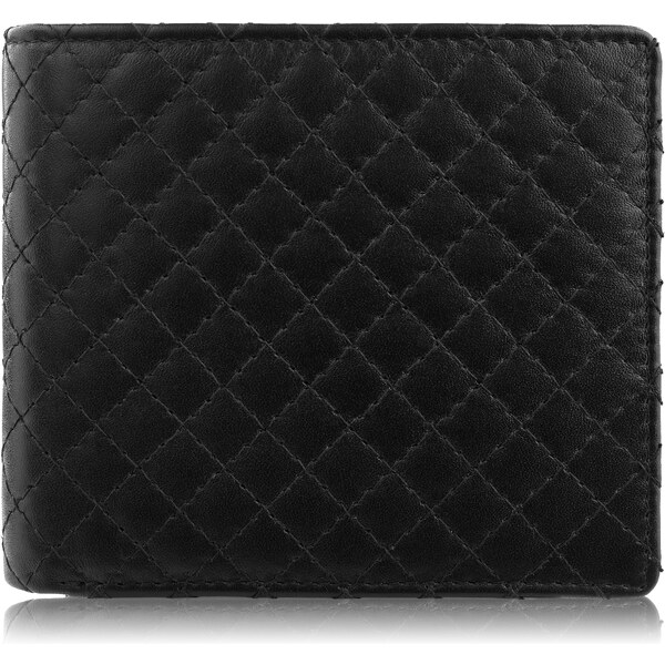 PAOLO PERUZZI Pánska kožená peňaženka AV-06-BL | čierna AV-06-BL 47563862