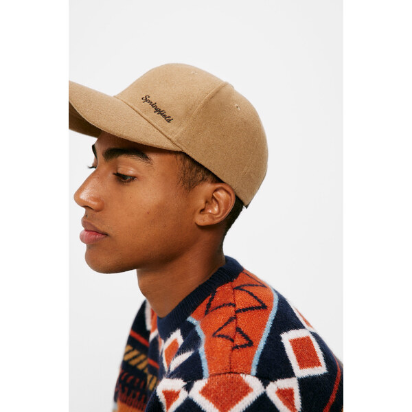 SPRINGFIELD Pánska vlnená šiltovka s logom 47582401