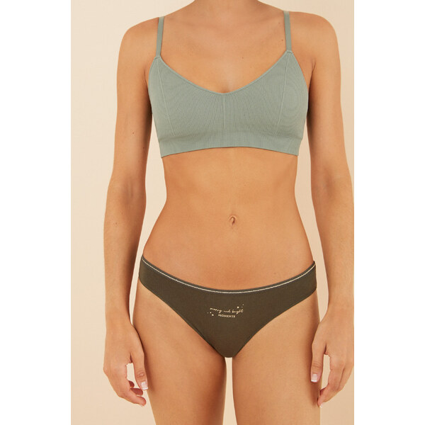 womensecret Brazílske bavlnené nohavičky 47582554