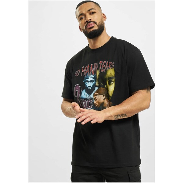 Mister Tee Tupac So Many Tears Oversize T-Shirt Black 50683569