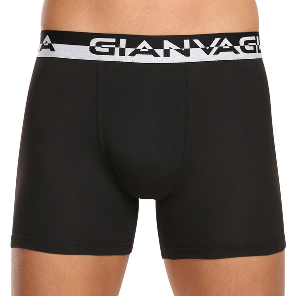 10PACK pánske boxerky Gianvaglia čierne (GVG-5012) 47228763