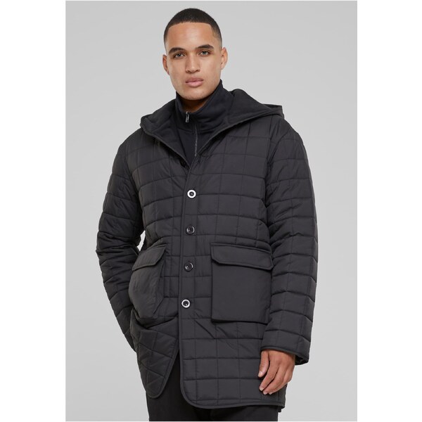 Urban Classics Mens parka with lining Lined black 57059921