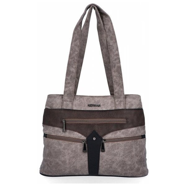 Dámská kabelka shopper bag Hernan zemitá 8006-1 65176835