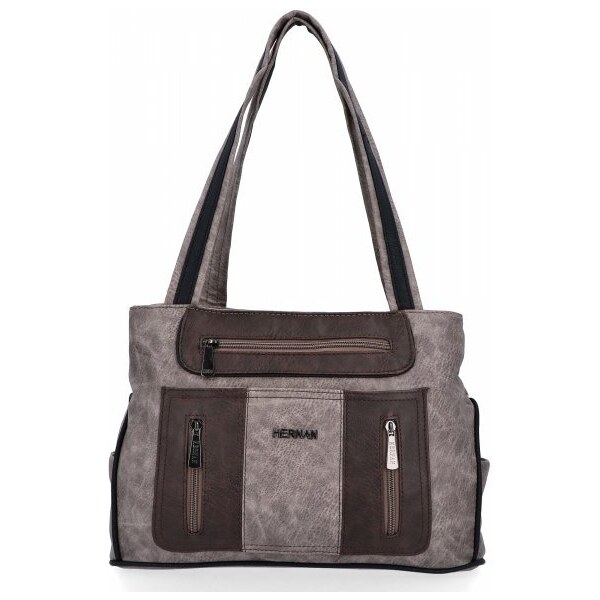 Dámská kabelka shopper bag Hernan zemitá 3892-1 66936840