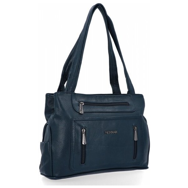 Dámská kabelka shopper bag Hernan tmavo modrá (2)3892 47633815