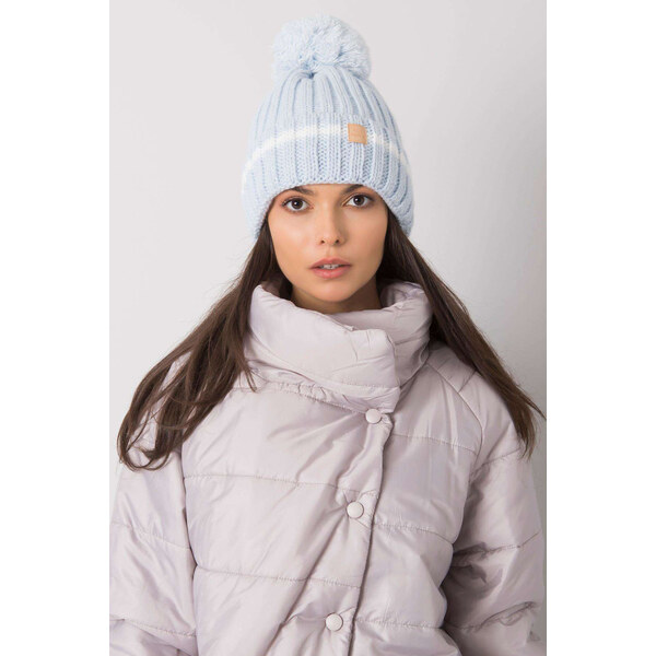 Glara Pletená čiapka s vlnou 47635663