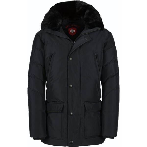 WELLENSTEYN Berry Hils funkčná tmavomodrá pánska bunda 47634933