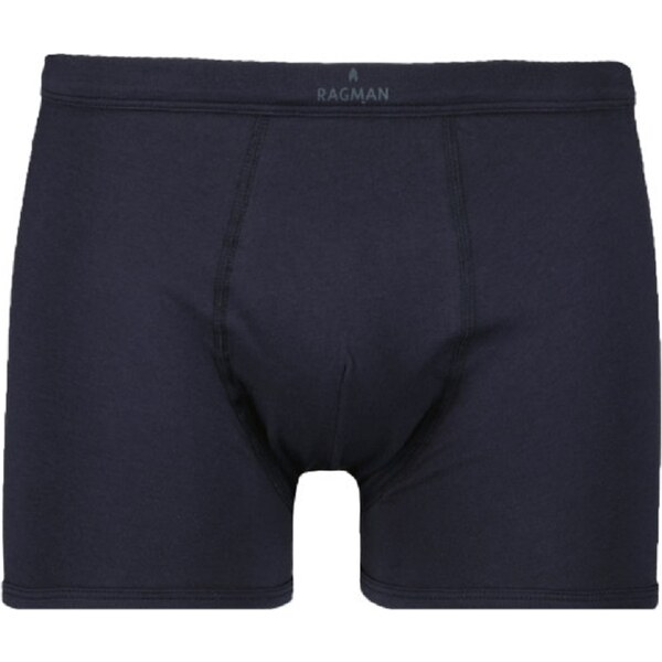 Pánske bavlnené modré boxerky RAGMAN (2ks) 47634989