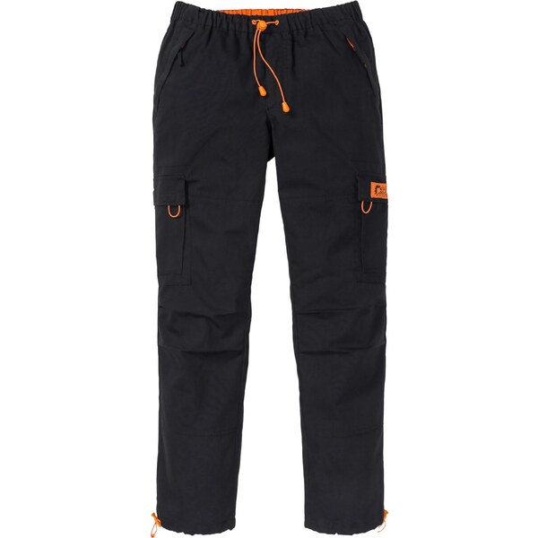 bonprix Voľné nohavice, Relaxed Fit, rovné, farba čierna 44896869