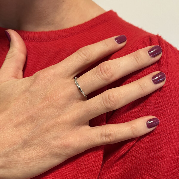 MAJYA Strieborný nastaviteľný prsteň so zirkónmi STELLA 10323 64581488