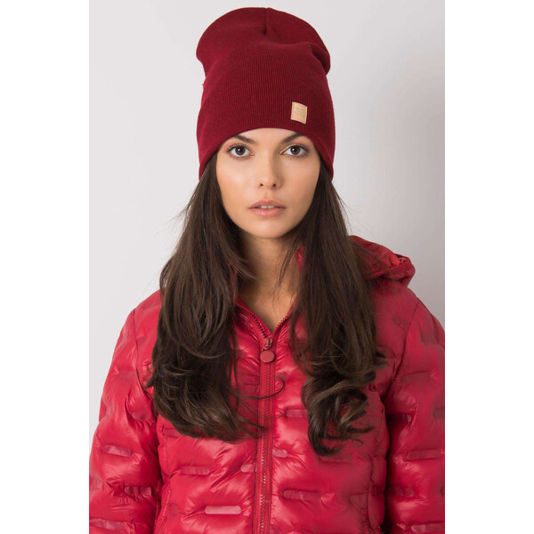 Glara Jednofarebná vlnená čiapka 47686259