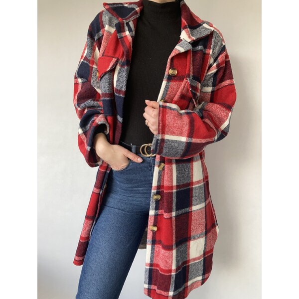 modnenakupy.sk Dámska košeľová bunda typu shacket SALEM 47696000