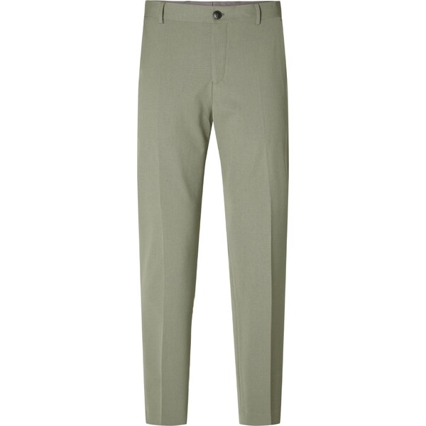 SELECTED Nohavice s pukmi Liam svetlozelená 49049273