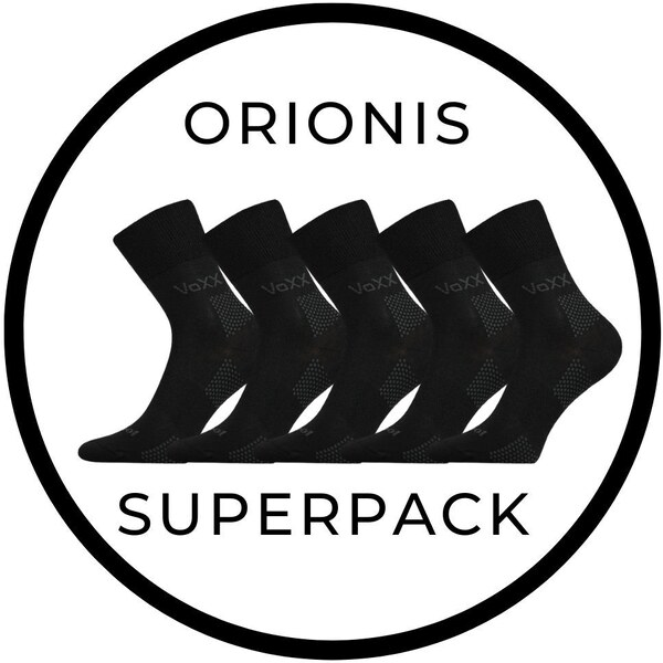 ORIONIS SUPERPACK 5párov antibakteriálne merino ponožky so striebrom 48829836