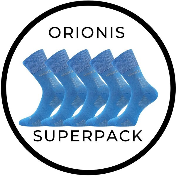 ORIONIS SUPERPACK 5párov antibakteriálne merino ponožky so striebrom 48829839