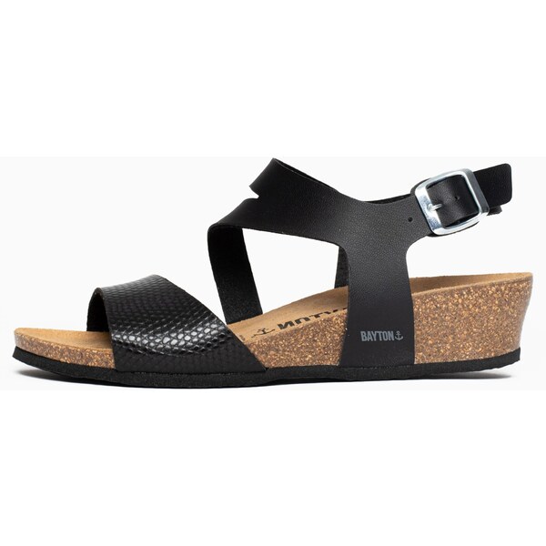 Bayton Remienkové sandále Reus čierna 54242950