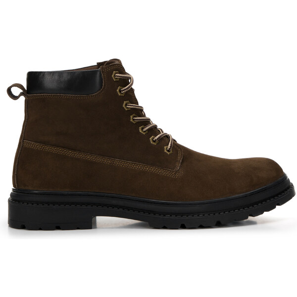 Wittchen Pánske nubukové čižmy na šnurovanie 97-M-500-Z 49952239