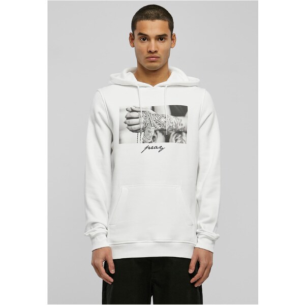 Mister Tee Praying 2.0 Hoody White 50644053