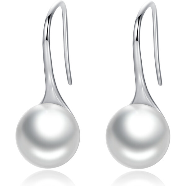 Ligot Strieborné náušnice s perlou 47739541