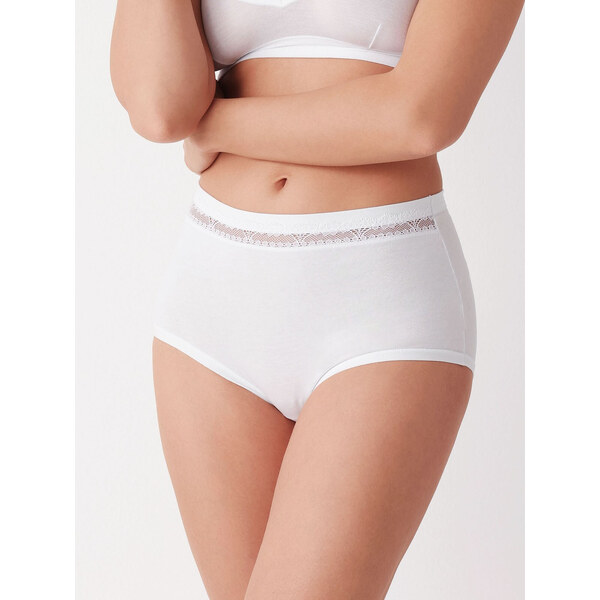 2 PACK dámskych nohavičiek Cotonella GD 169 Maxi Essentials 53441800