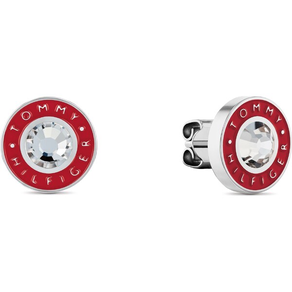 Tommy Hilfiger Elegantné oceľové náušnice s kryštálom Layered 2780808 66588517