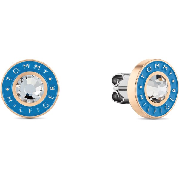 Tommy Hilfiger Elegantné bronzové náušnice s kryštálom Layered 2780810 66592096