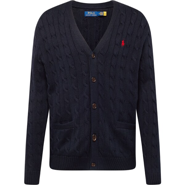 Polo Ralph Lauren Kardigán námornícka modrá / červená 47745723