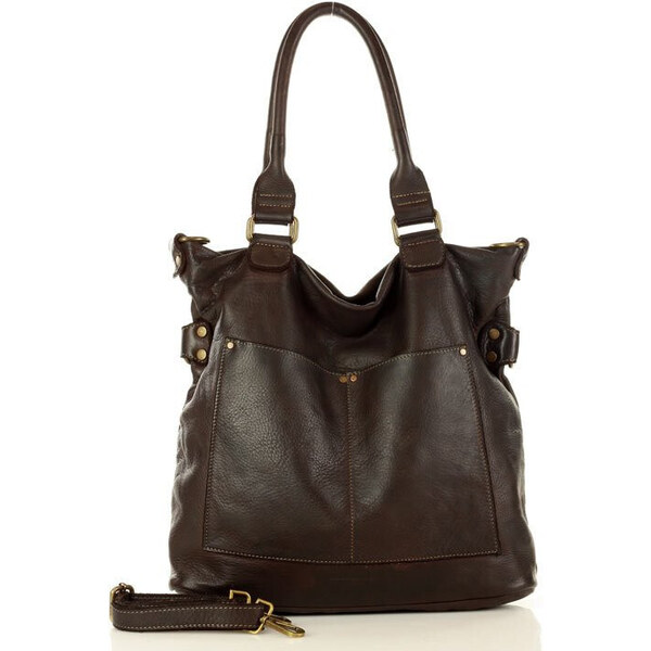 Marco Mazzini handmade MARCO MAZZINI Dámska kožená shopper taška | 47749027