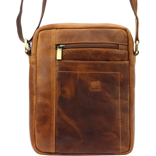 Kožená crossbody taška Nordee MSD-03 GM08 47760462