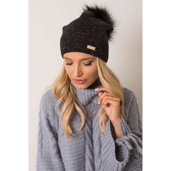 Glara Dámska žíhaná vlnená čiapka 47783973