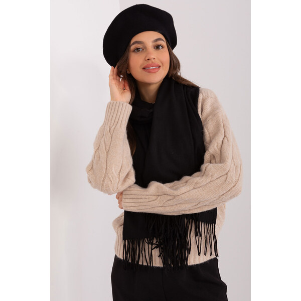 Glara Zimný baret s kašmírom 47783969