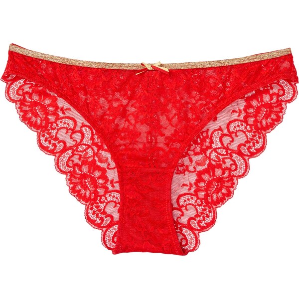 bonprix Nohavičky z recyklovaného polyamidu, farba červená 47784327