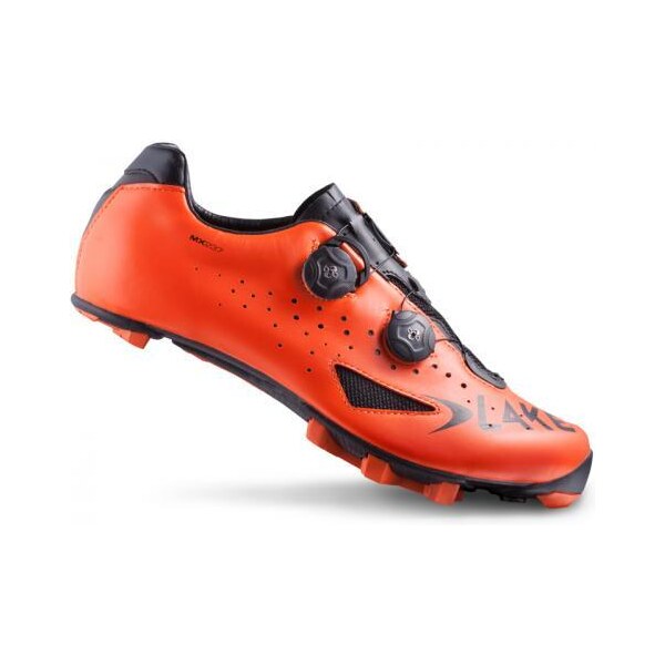 LAKE MX237 Carbon MTB tretry, oranžové 47784666