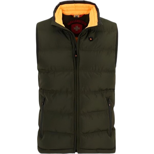 WELLENSTEYN Snowdome Vest Men funkčná tmavozelená vesta 47635100